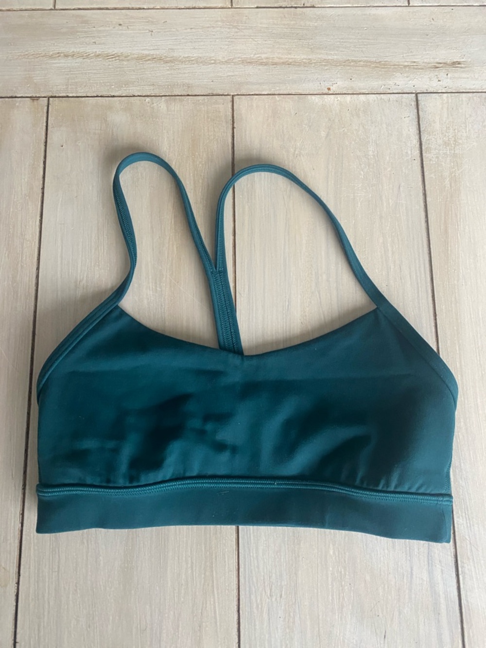 Lululemon Dark Green Sports Bra Size 4